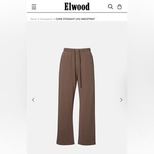 Elwood Core Straight Leg Sweatpant